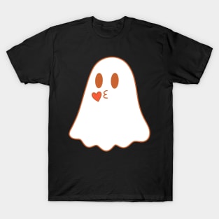 A ghost blowing a kiss T-Shirt